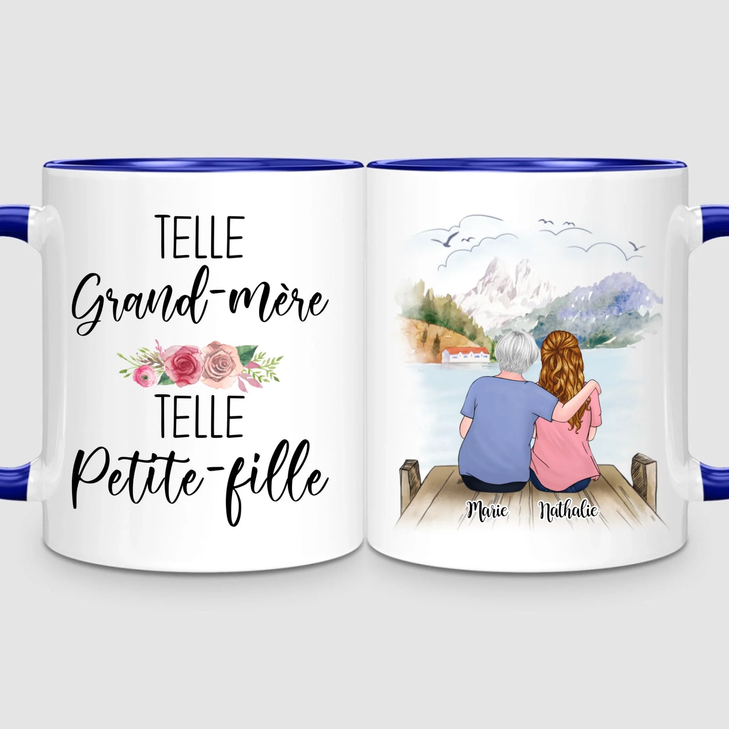 Mamie & Petite-Fille | Mug Personnalisé