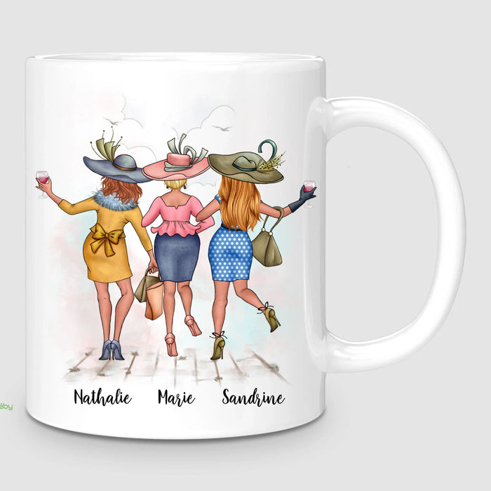 3 Soeurs Élégantes | Mug Personnalisé