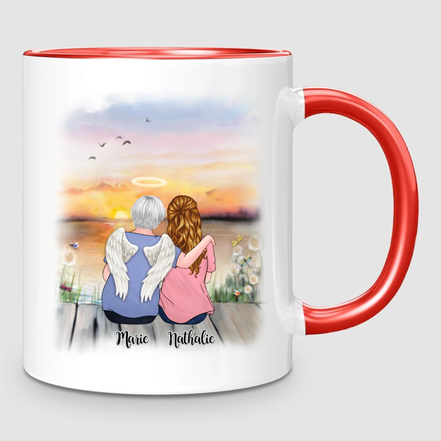 Mamie & Petite-Fille | Hommage | Mug Personnalisé