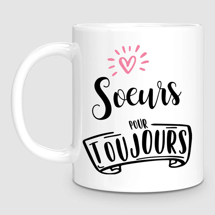 Jusqu'à 5 Soeurs | Mug Personnalisé