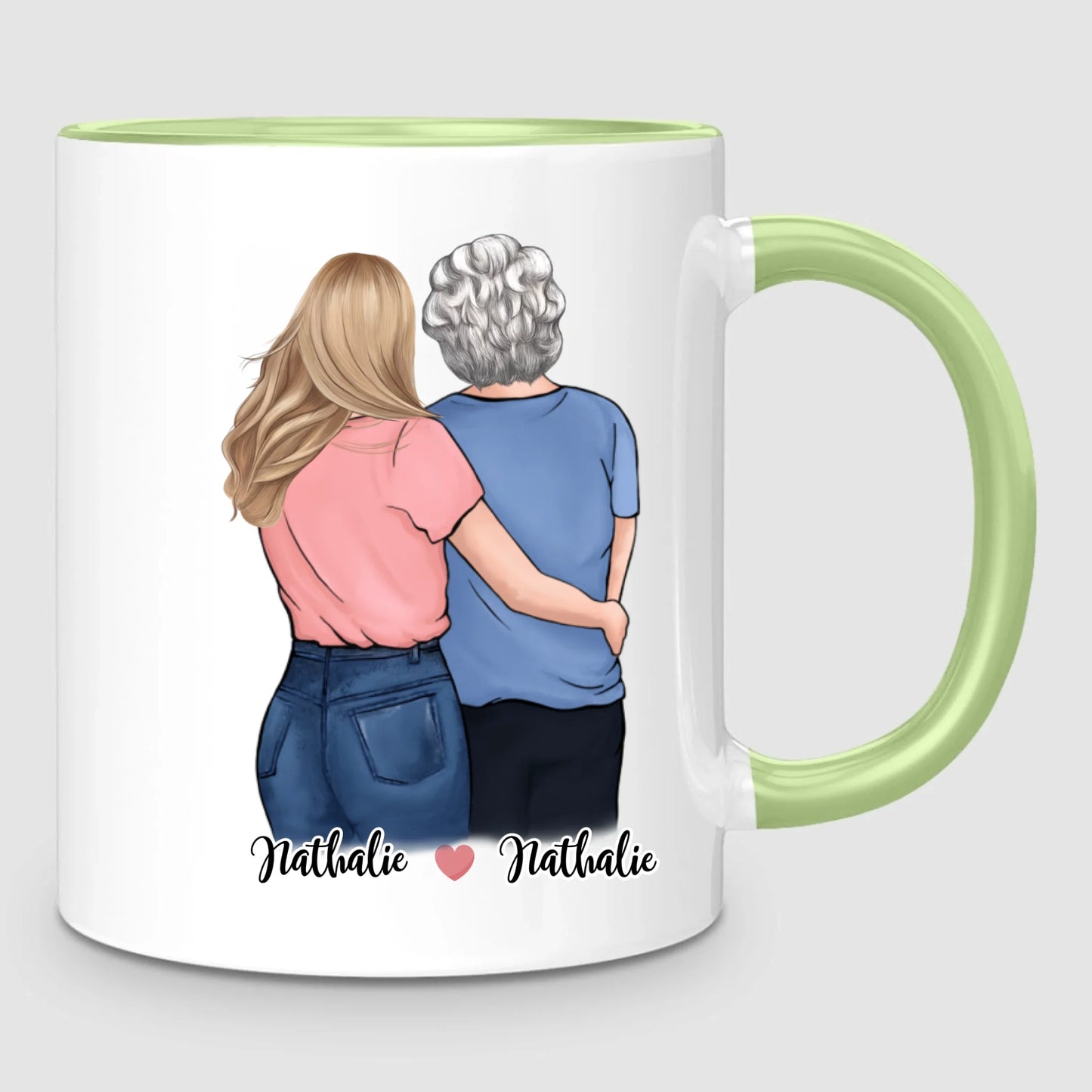 Mamie & Petite-Fille | Mug Personnalisé