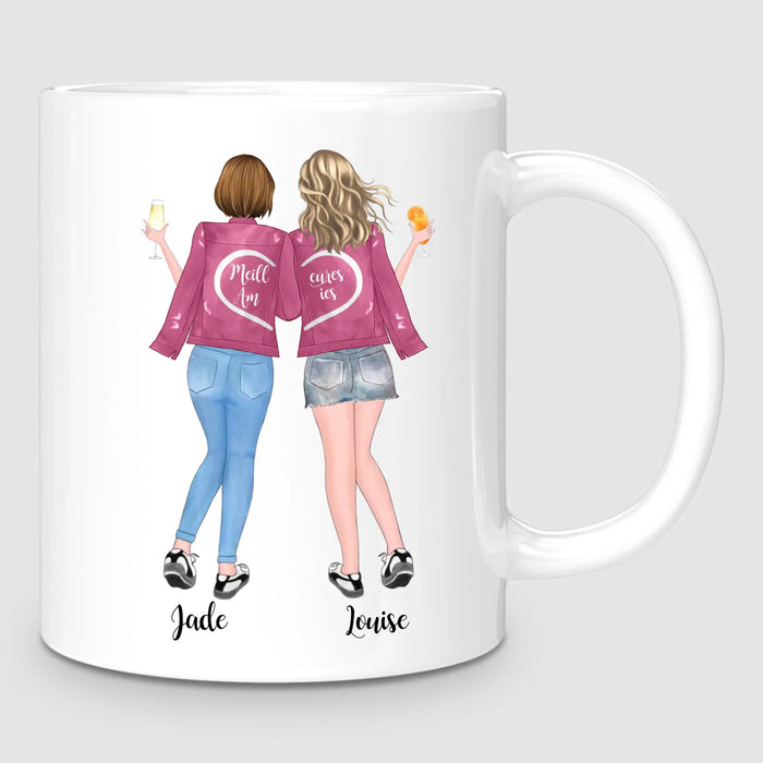 Jusqu'à 5 Meilleures Amies | Mug Personnalisé