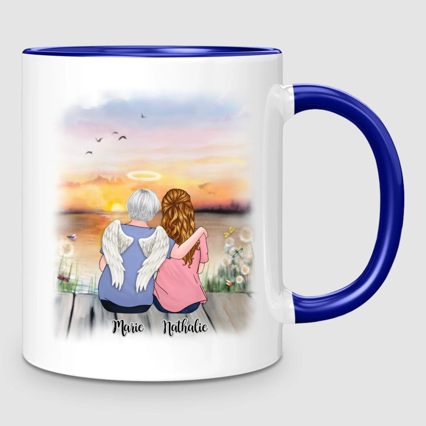 Mamie & Petite-Fille | Hommage | Mug Personnalisé