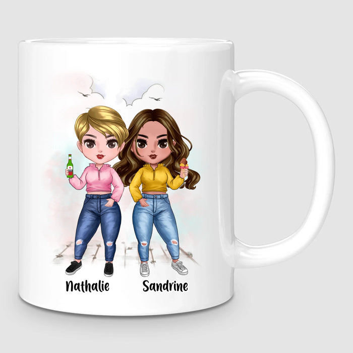 Jusqu'à 7 Soeurs | Mug Personnalisé