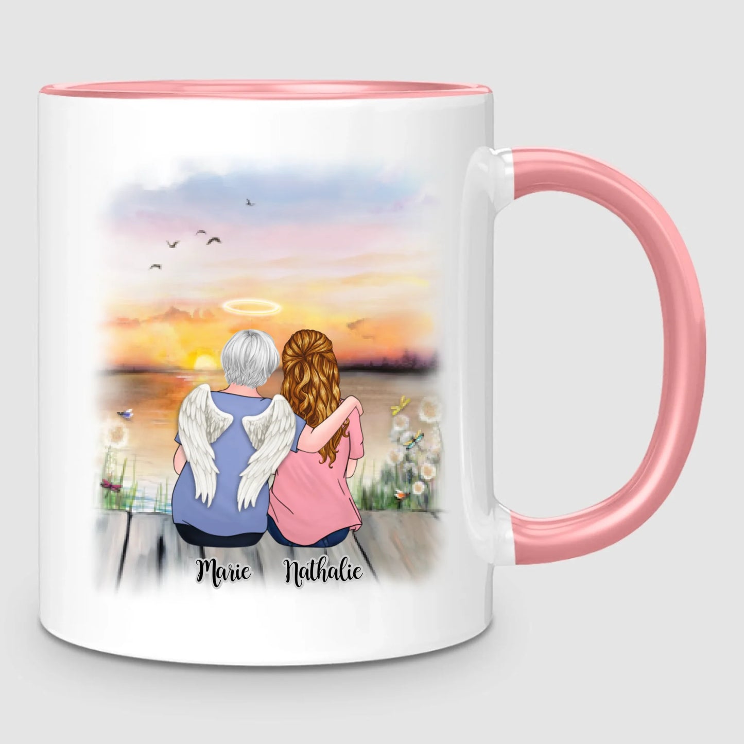 Mamie & Petite-Fille | Hommage | Mug Personnalisé