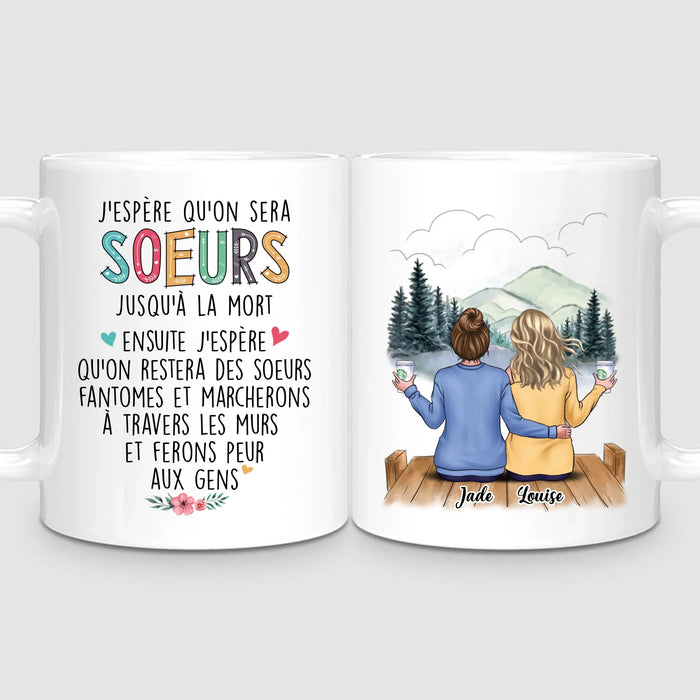 Jusqu'à 6 Soeurs | Mug Personnalisé