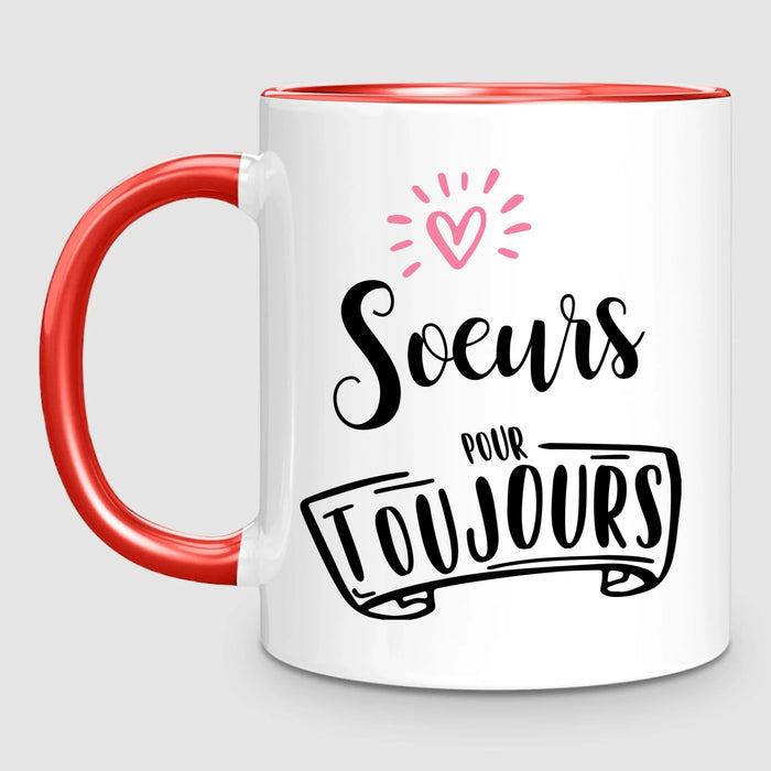Jusqu'à 5 Soeurs | Mug Personnalisé