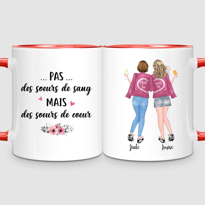 Jusqu'à 5 Meilleures Amies | Mug Personnalisé