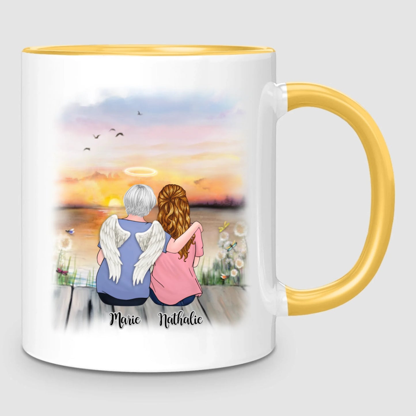 Mamie & Petite-Fille | Hommage | Mug Personnalisé