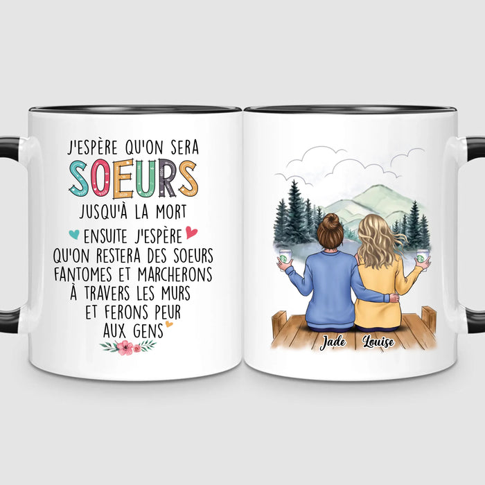 Jusqu'à 6 Soeurs | Mug Personnalisé
