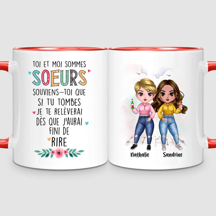 Jusqu'à 7 Soeurs | Mug Personnalisé