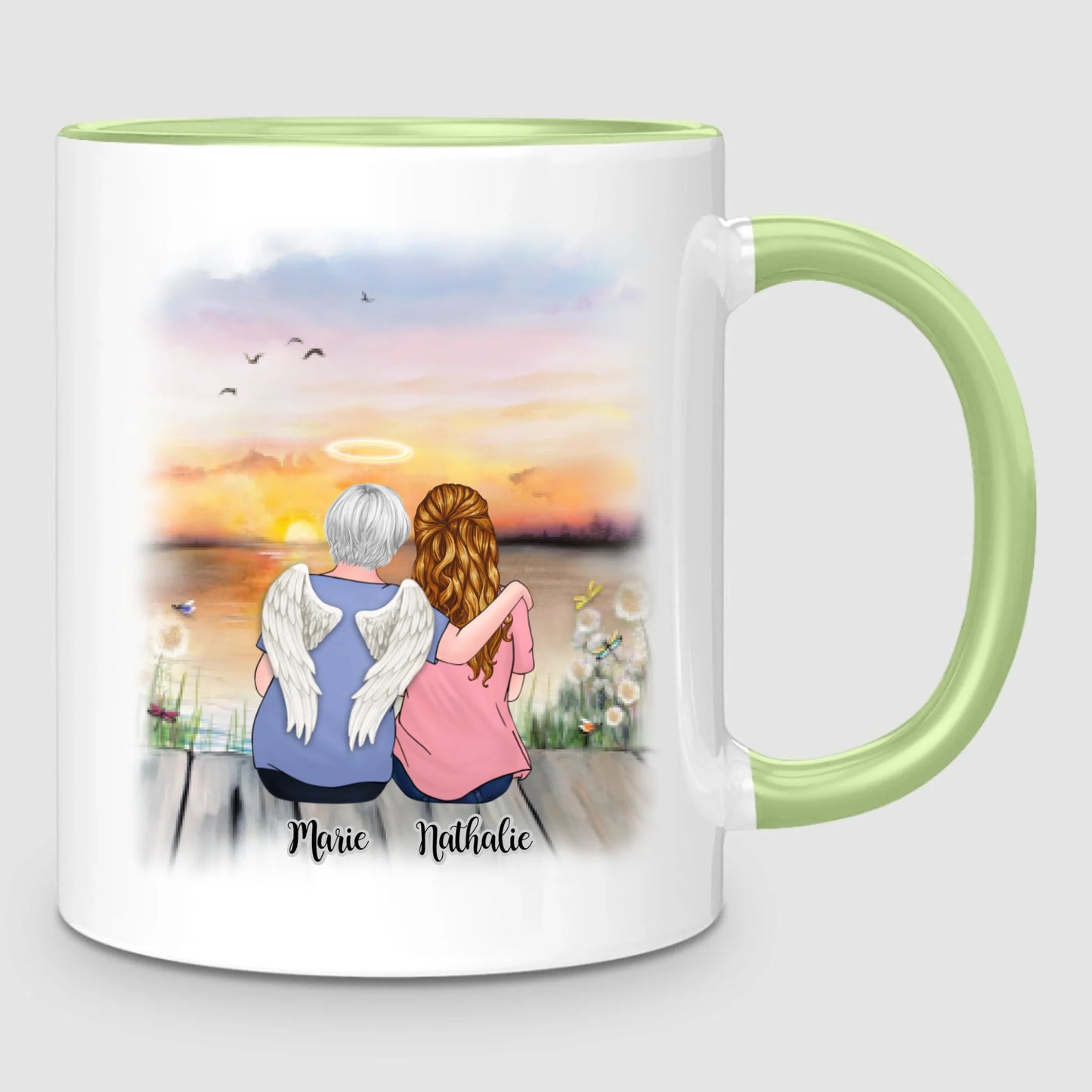 Mamie & Petite-Fille | Hommage | Mug Personnalisé