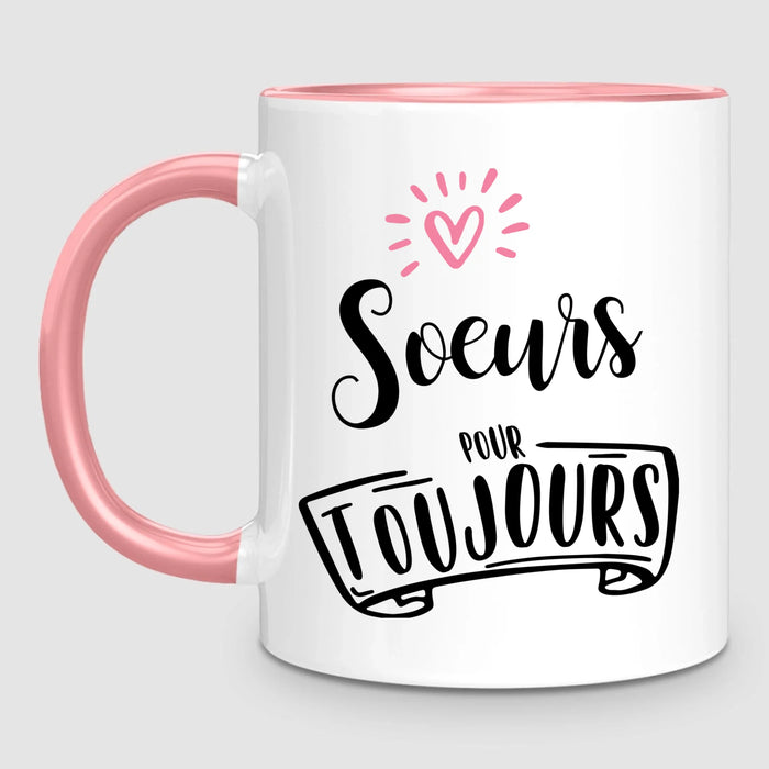Jusqu'à 5 Soeurs | Mug Personnalisé
