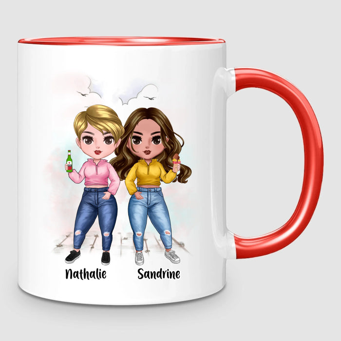 Jusqu'à 7 Amies | Mug Personnalisé