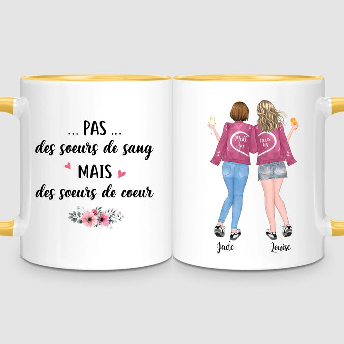 Jusqu'à 5 Meilleures Amies | Mug Personnalisé