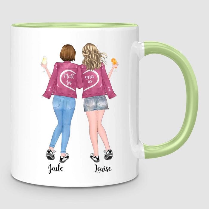 Jusqu'à 5 Meilleures Amies | Mug Personnalisé