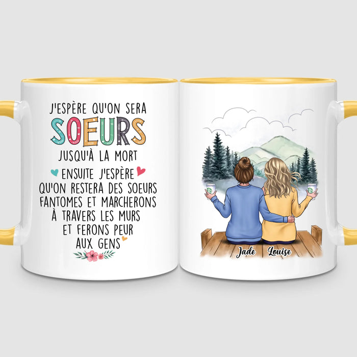 Jusqu'à 6 Soeurs | Mug Personnalisé