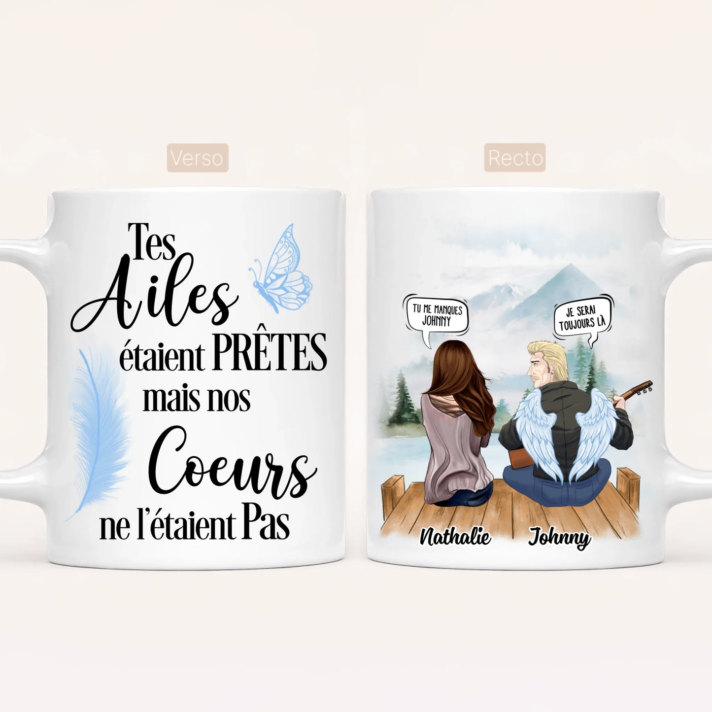 Johnny Hallyday | Hommage | Mug Personnalisé