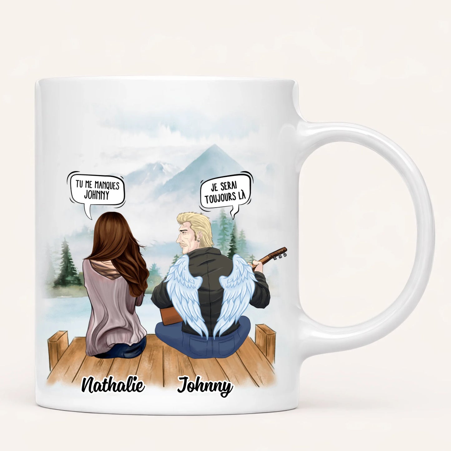 Johnny Hallyday | Hommage | Mug Personnalisé