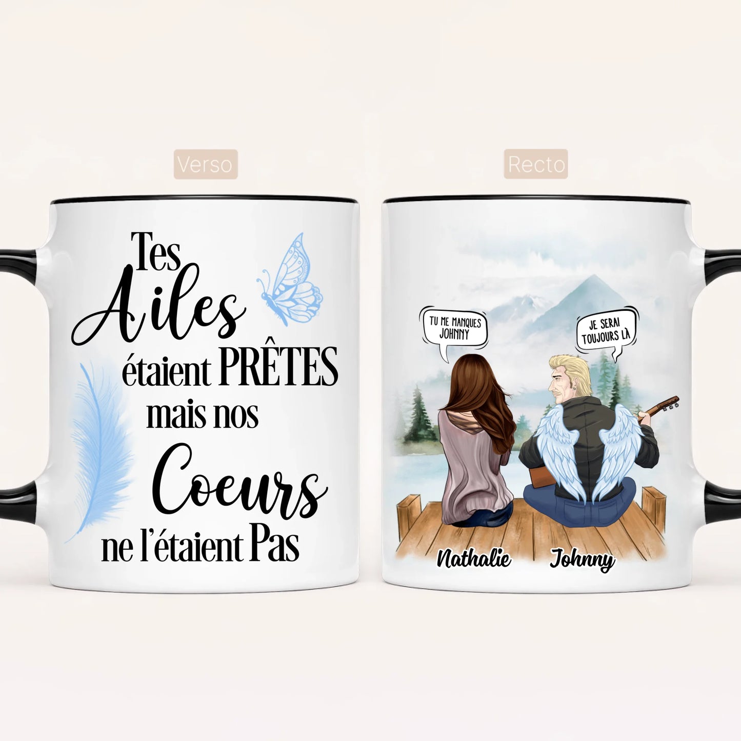 Johnny Hallyday | Hommage | Mug Personnalisé
