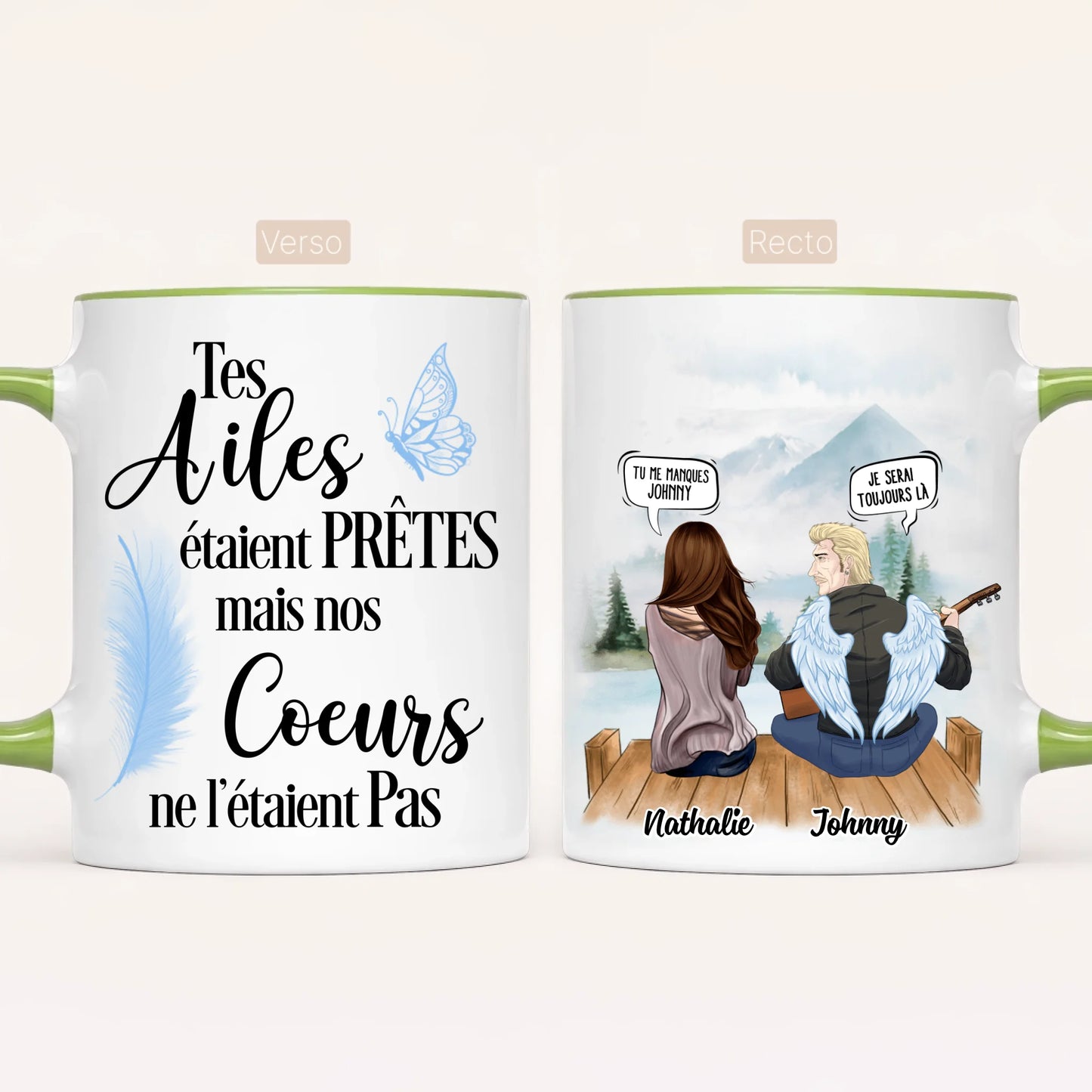 Johnny Hallyday | Hommage | Mug Personnalisé