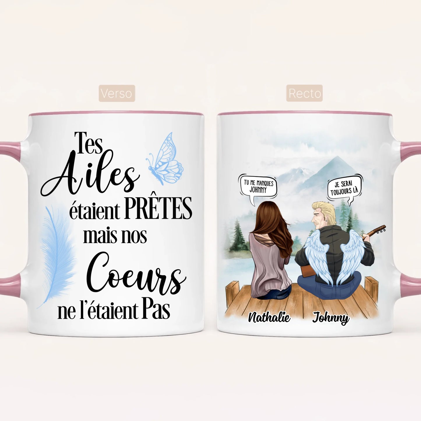 Johnny Hallyday | Hommage | Mug Personnalisé