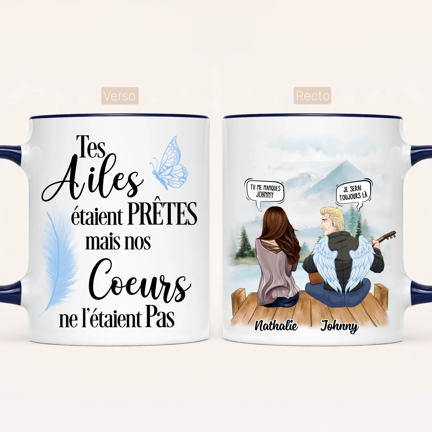 Johnny Hallyday | Hommage | Mug Personnalisé