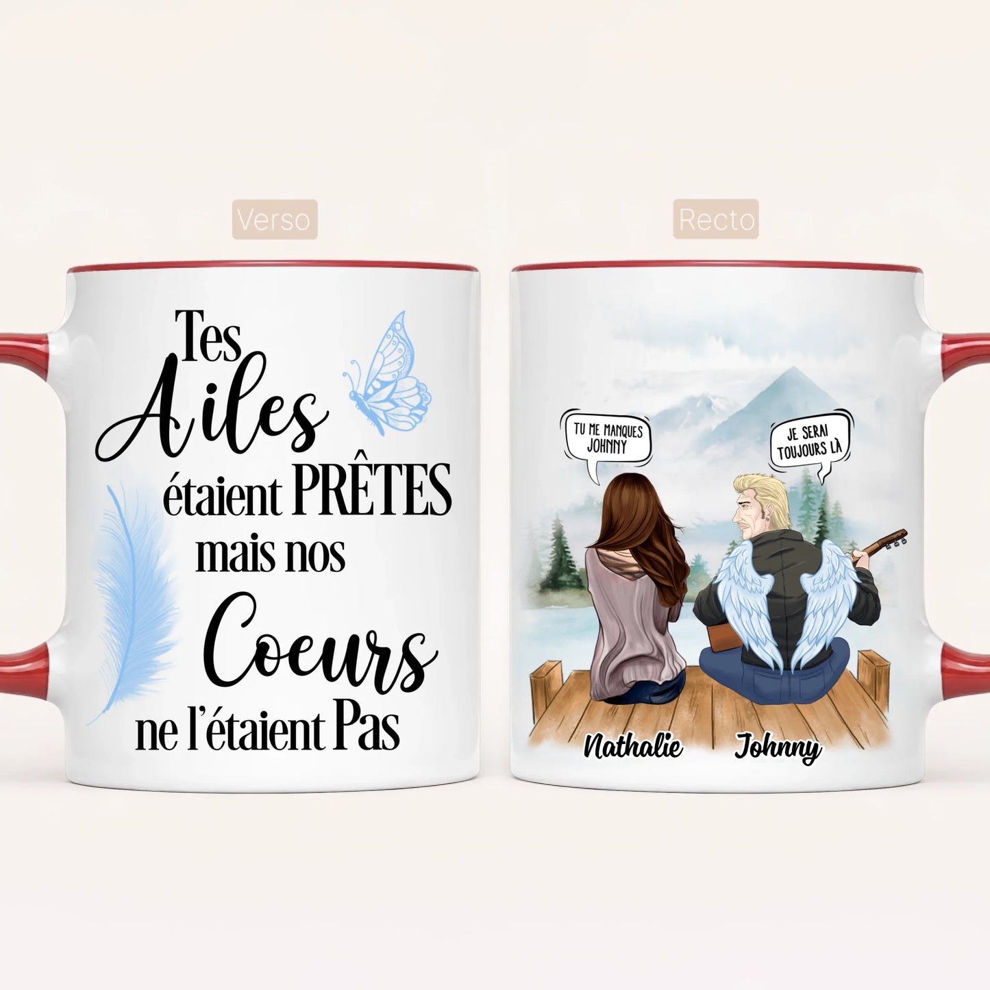 Johnny Hallyday | Hommage | Mug Personnalisé