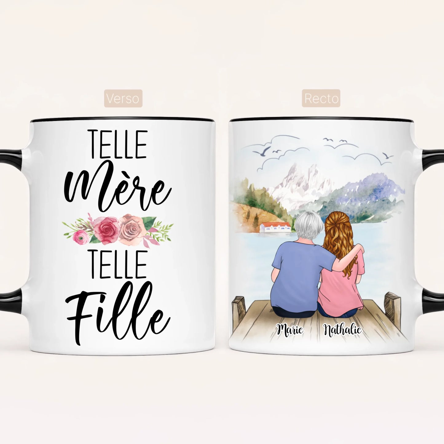 Telle Mère, Telle Fille | Mug Personnalisé