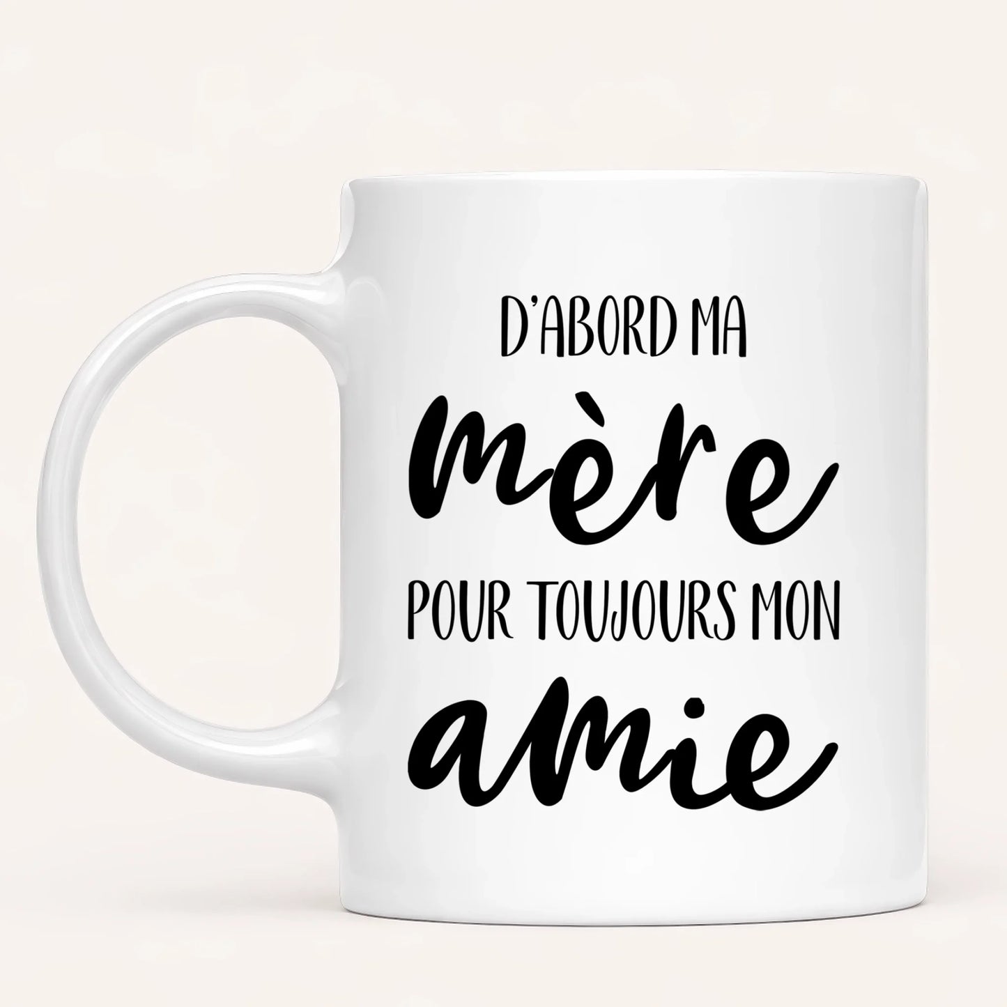 Mère & Fille | Mug Personnalisé
