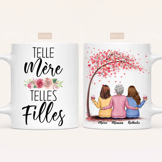 Telle Mère, Telles Filles | Mug Personnalisé