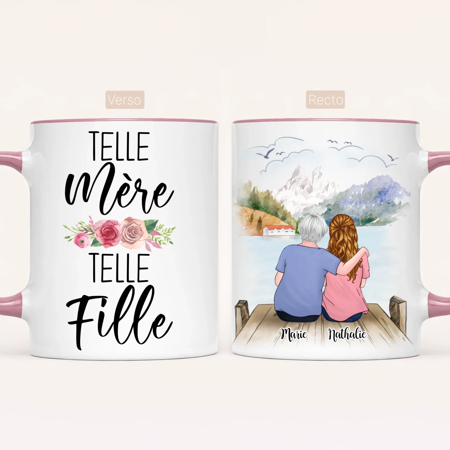 Telle Mère, Telle Fille | Mug Personnalisé