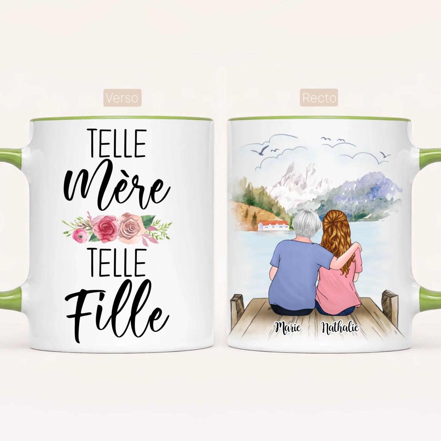 Telle Mère, Telle Fille | Mug Personnalisé