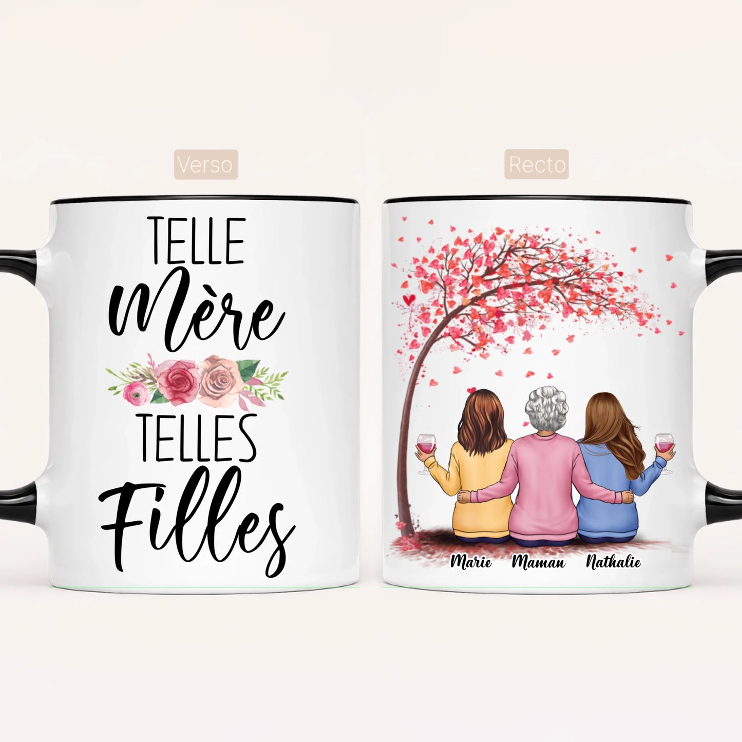 Telle Mère, Telles Filles | Mug Personnalisé