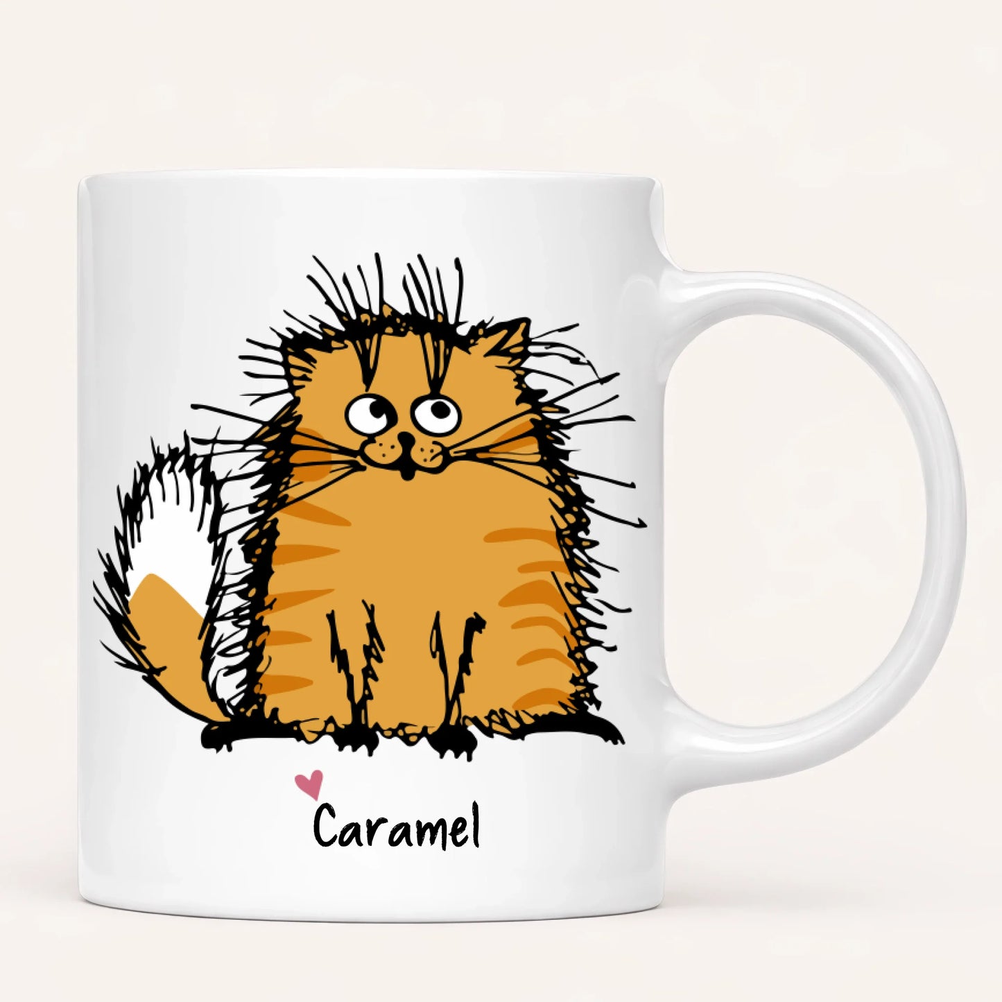 Jusqu'à 7 Chats | Mug Personnalisé