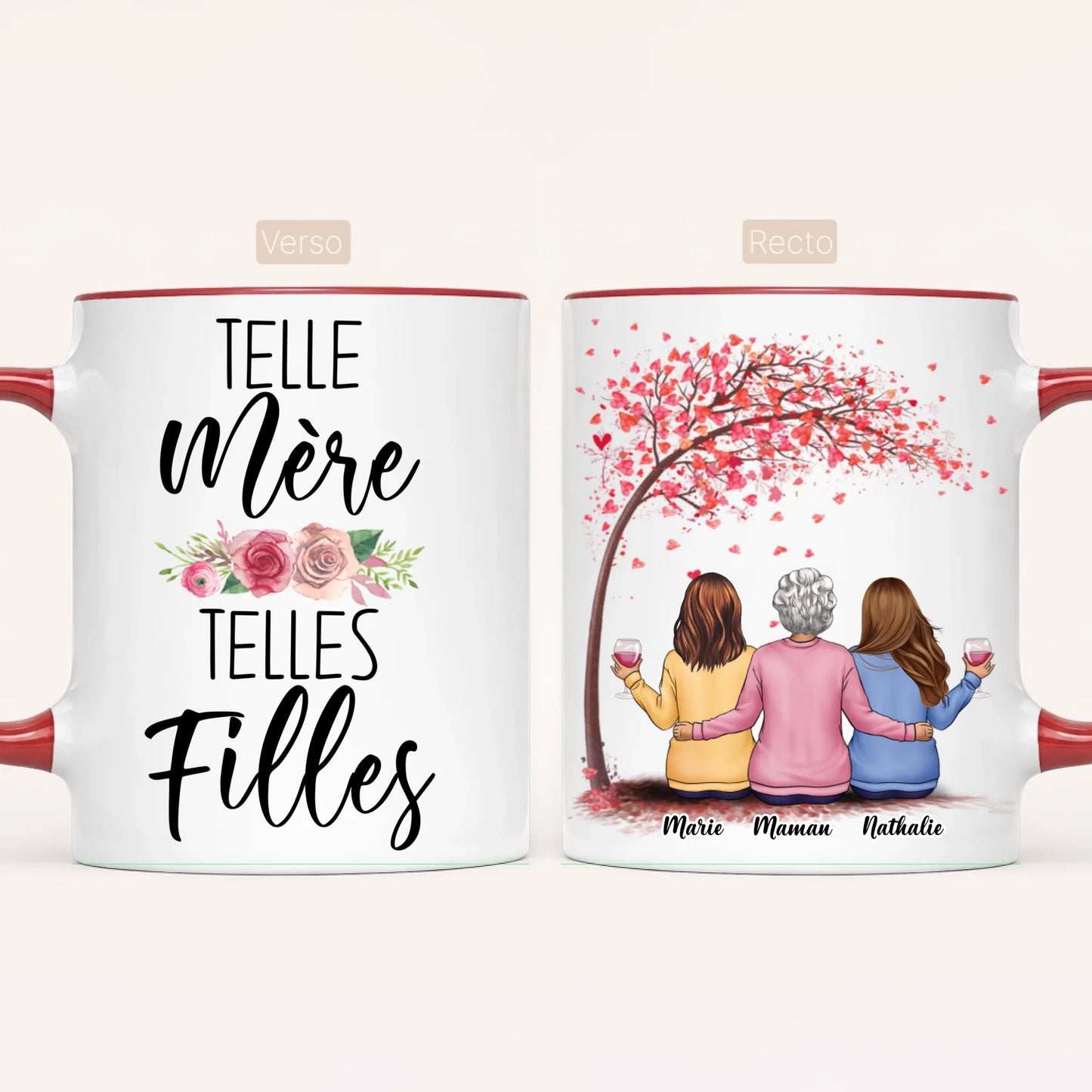 Telle Mère, Telles Filles | Mug Personnalisé