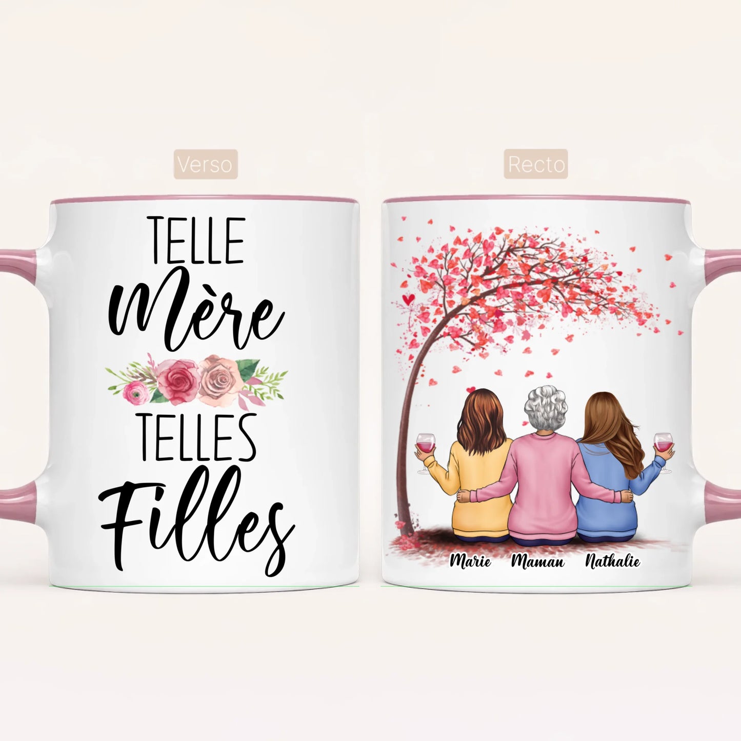 Telle Mère, Telles Filles | Mug Personnalisé