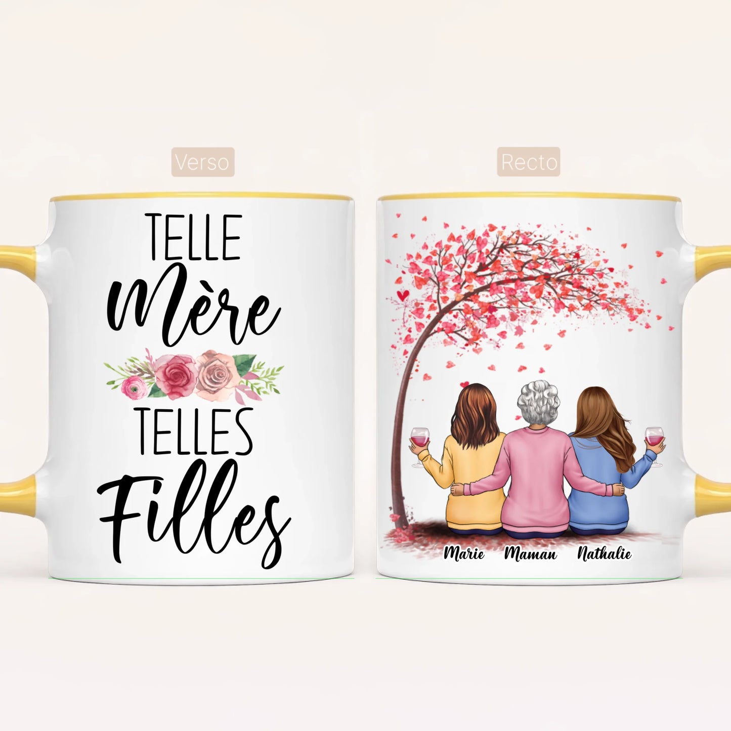 Telle Mère, Telles Filles | Mug Personnalisé