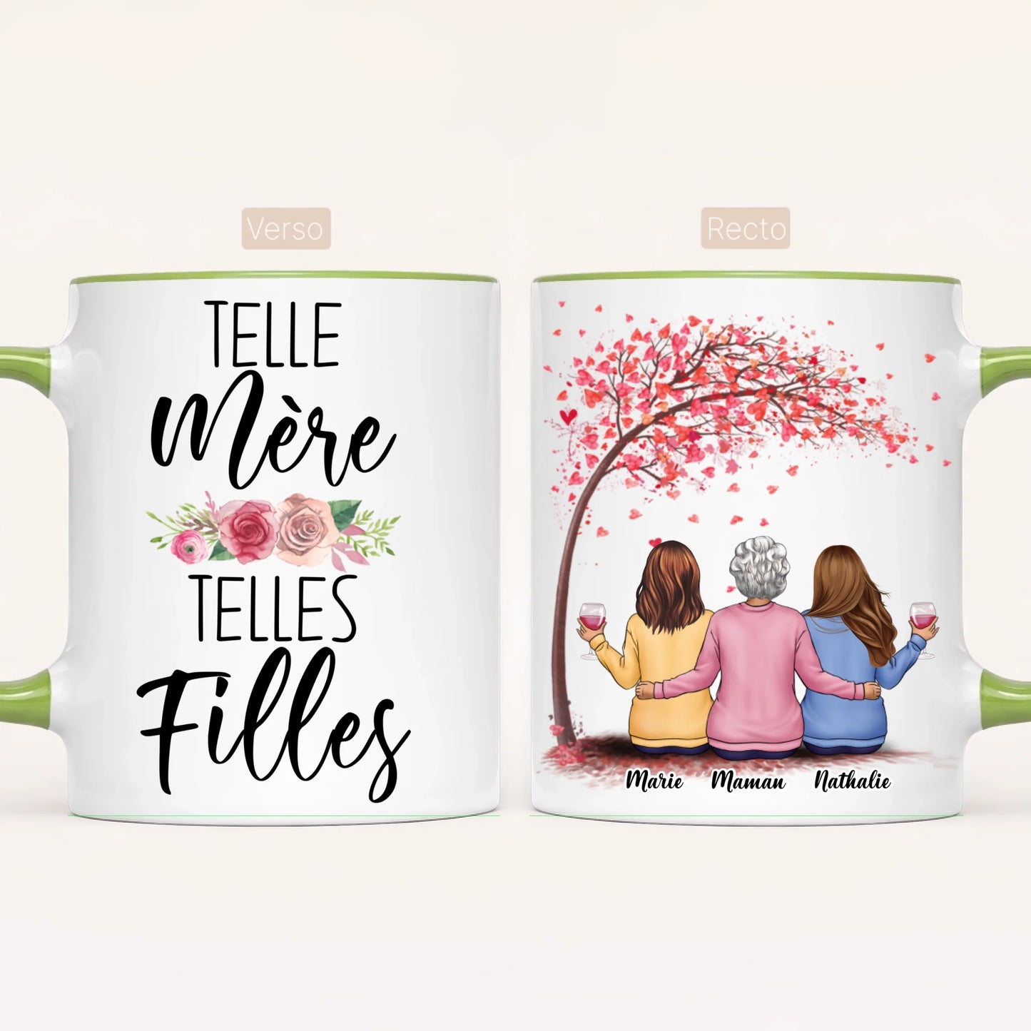 Telle Mère, Telles Filles | Mug Personnalisé