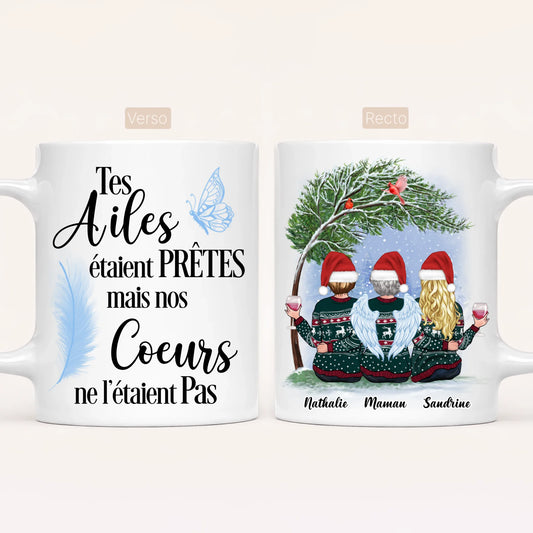 Maman & 2 Filles | Hommage | Mug Personnalisé