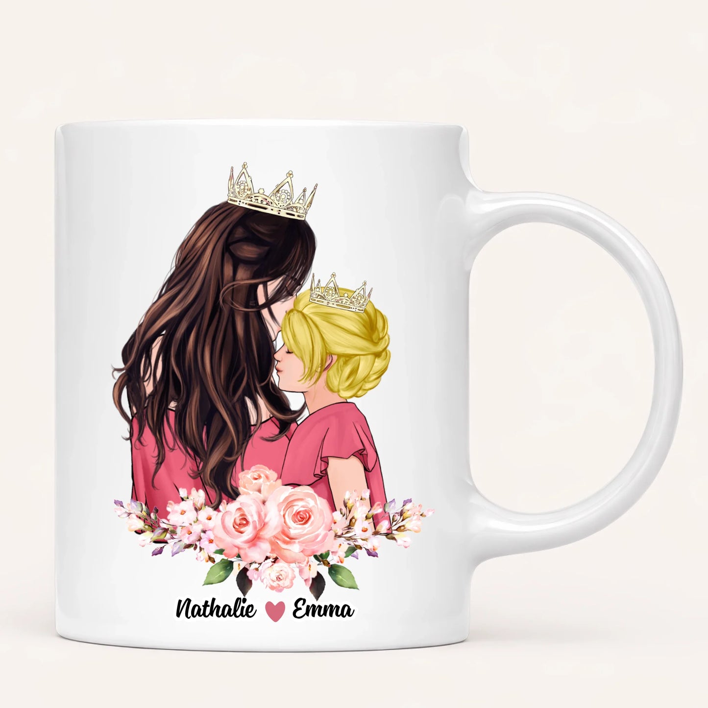 Reine & Princesse | Mug Personnalisé
