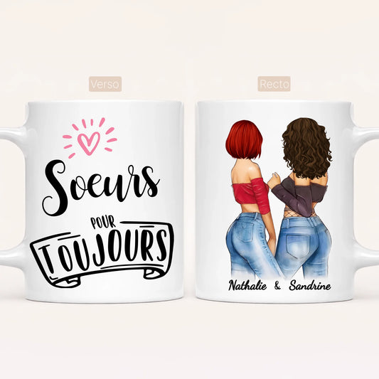 2 Soeurs Canons | Mug Personnalisé