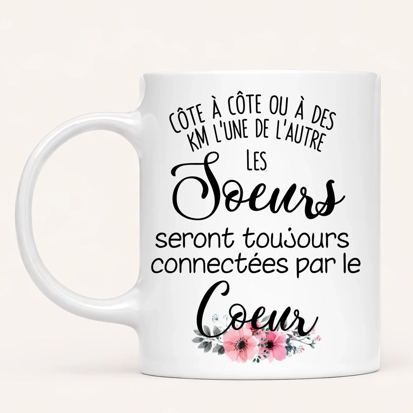 3 Soeurs Élégantes | Mug Personnalisé