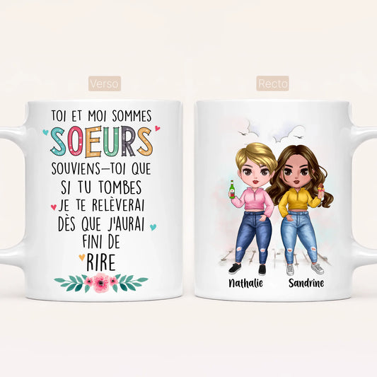 Jusqu'à 7 Soeurs | Mug Personnalisé