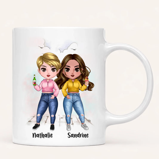 Jusqu'à 7 Soeurs | Mug Personnalisé