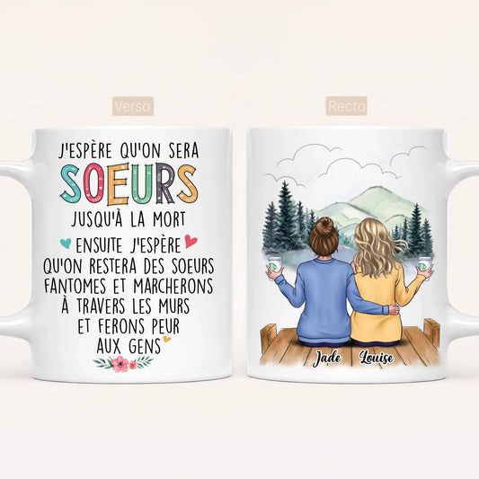 Jusqu'à 6 Soeurs | Mug Personnalisé