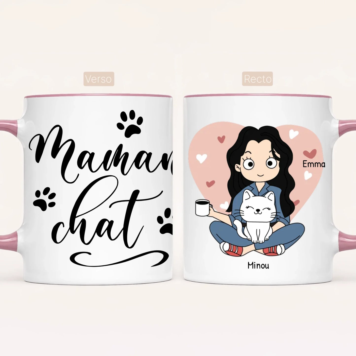 Maman Chat  | Mug Personnalisé