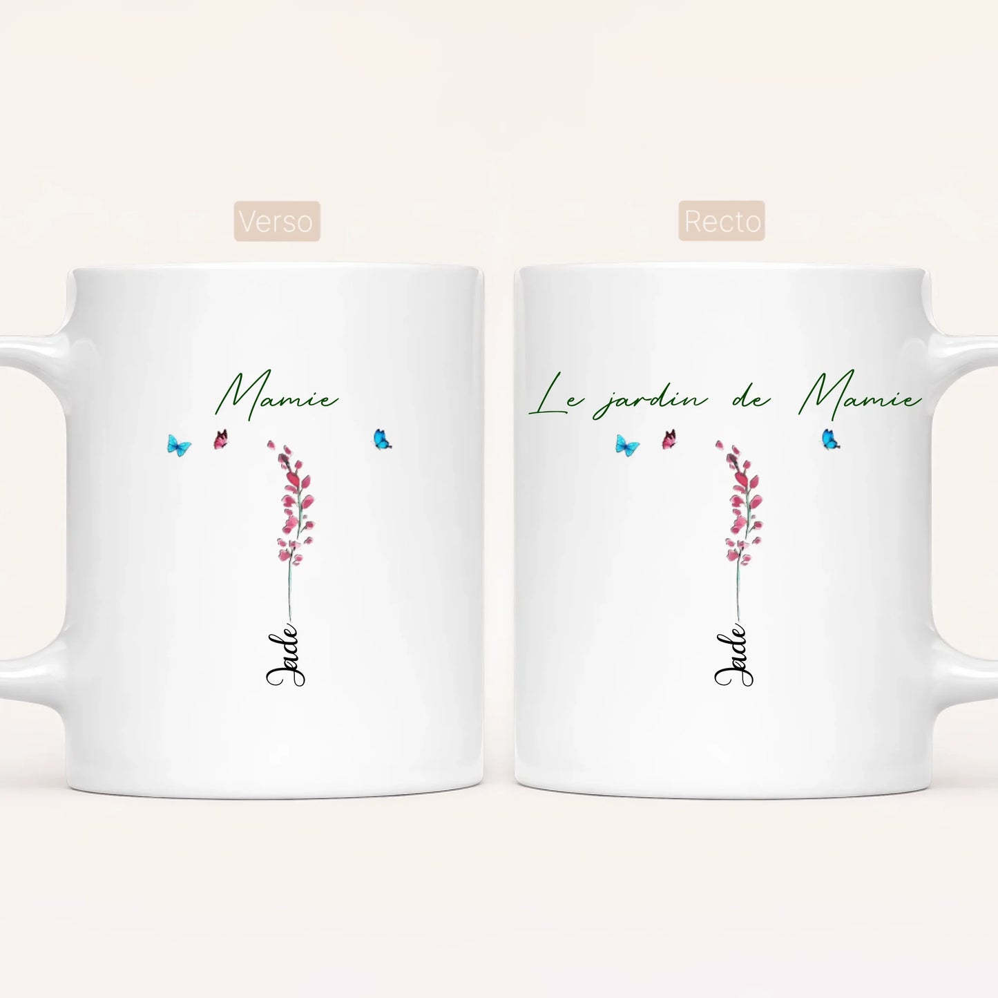 Le Jardin De Mamie - Mug Personnalisé