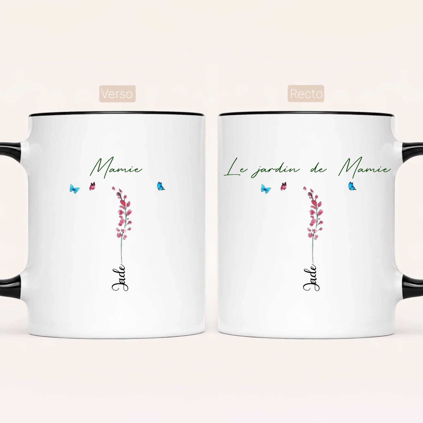 Le Jardin De Mamie - Mug Personnalisé