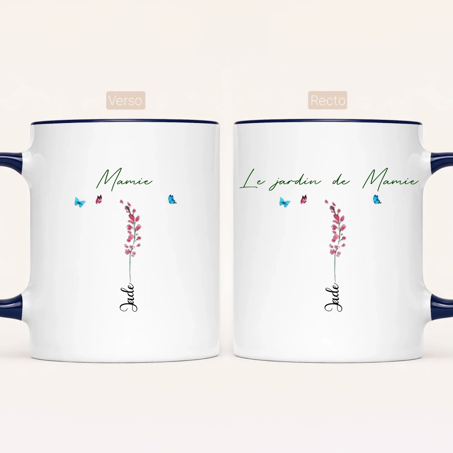 Le Jardin De Mamie - Mug Personnalisé